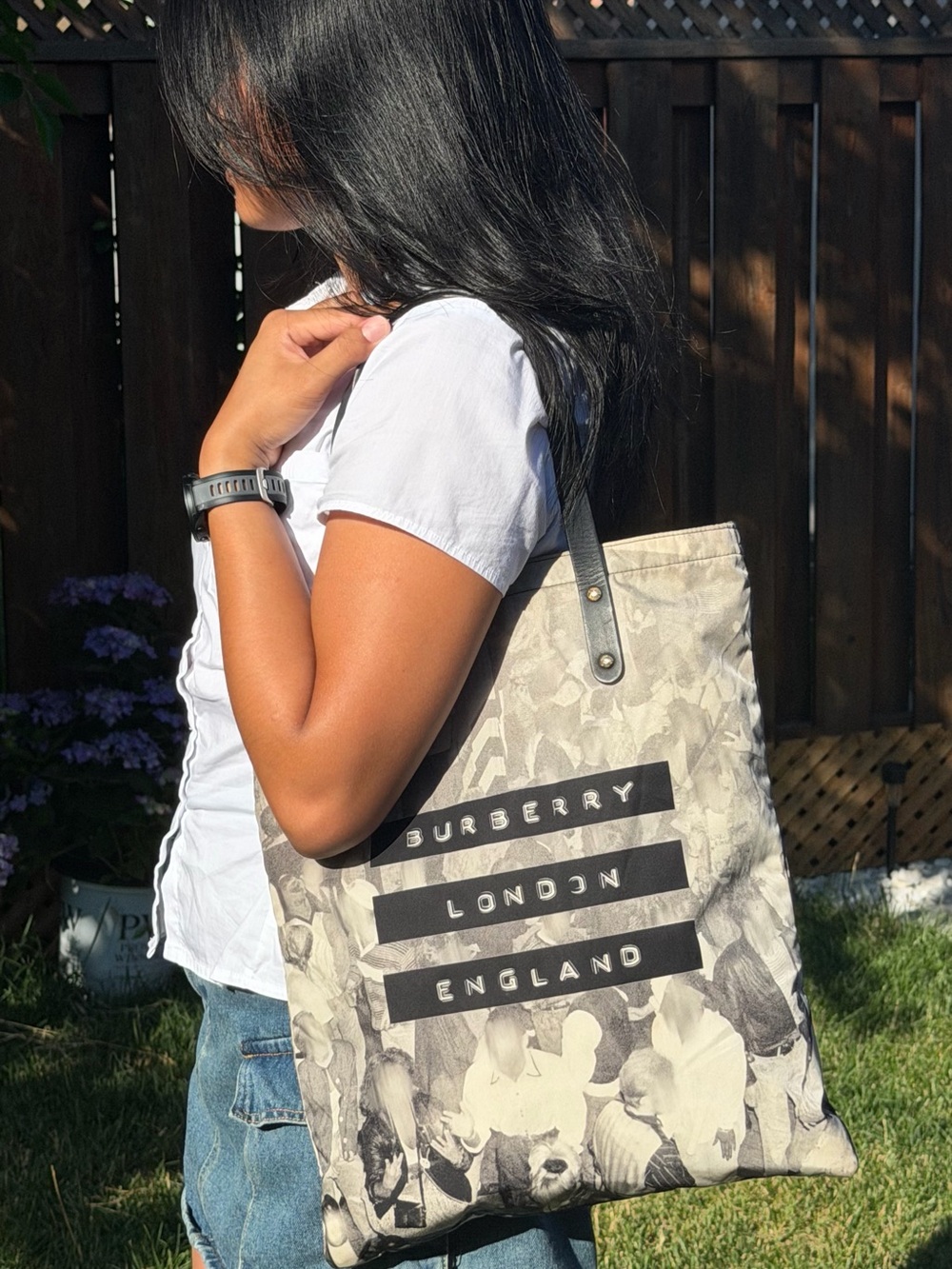 burberry tote